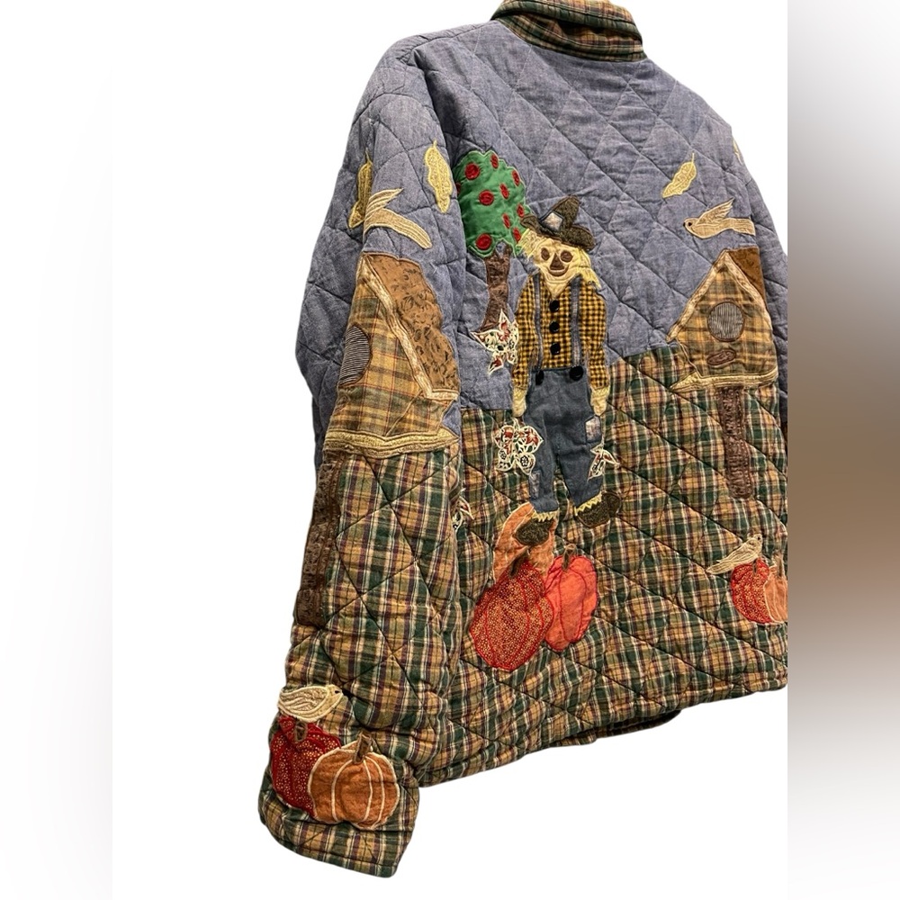 Patch Magic quilted reversible jacket - image 4